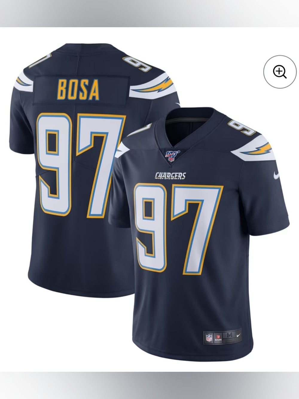 Nike Chargers Jersey Bosa #97 - Large